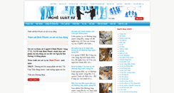 Desktop Screenshot of ngheluatsu.com